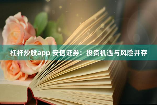 杠杆炒股app 安信证券：投资机遇与风险并存